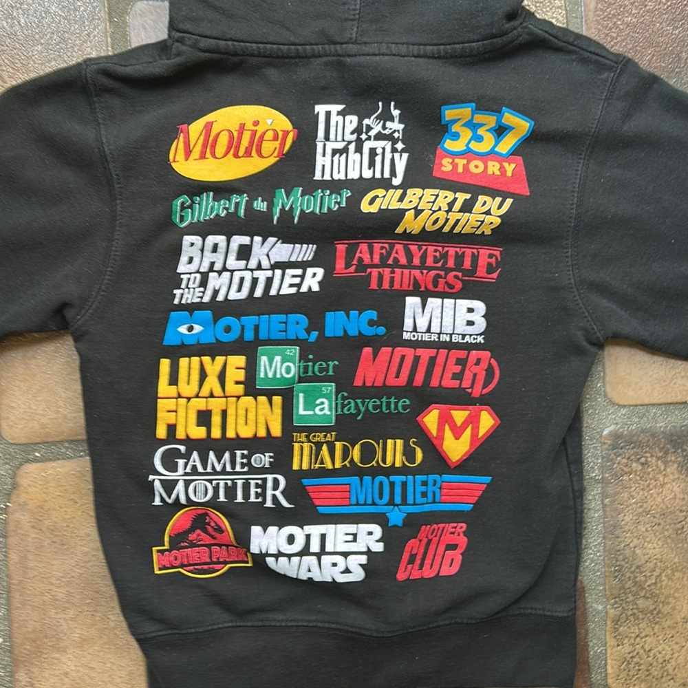 Kids Graphic Hoodie - Black